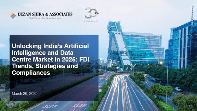 Unlocking India’s Artificial Intelligence and Data Centre Market in 2025: FDI ...